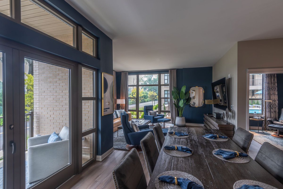 Lessarddesign's tweet image. The Upton in Short Hills, NJ was designed to be one of New Jersey’s most prestigious communities. This 5-story residential building includes designer kitchens with custom cabinetry, luxury vinyl plank flooring, and 9 foot ceilings in living spaces. #newprojectalert #lessarddesign