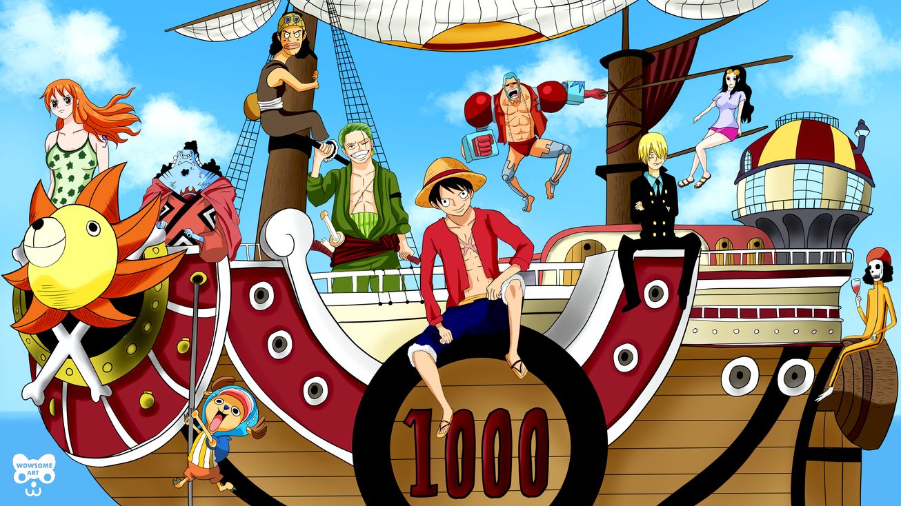 nithiretsu on Twitter "On the occasion of one piece 1000th episode, I