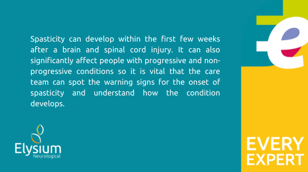 elysiumcare's tweet photo. Consultant in Rehabilitation Medicine @DrSohailSalam explains importance of timely identification of #spasticity (or the risk of) in acute & non-acute settings to ensure patients receive appropriate treatment, supervision and care.
#EveryExpert https://t.co/Wj0mm3OoAj https://t.co/WX3xkeTRHo