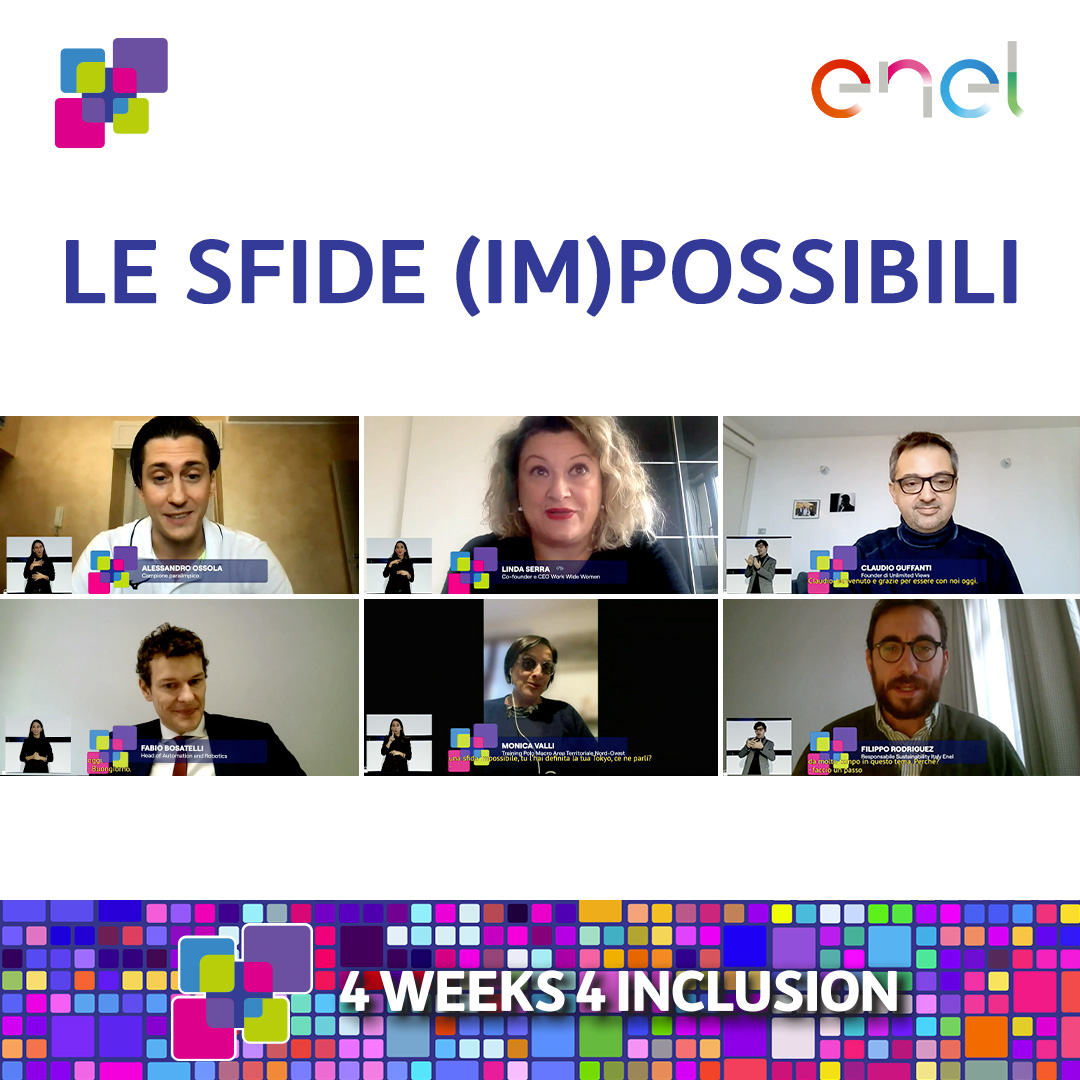 L’inclusione delle diversità porta valore condiviso. Perché nessuna sfida è impossibile se affrontata insieme. #4W4I <a href="/4W4Inclusion/">4W4I</a>