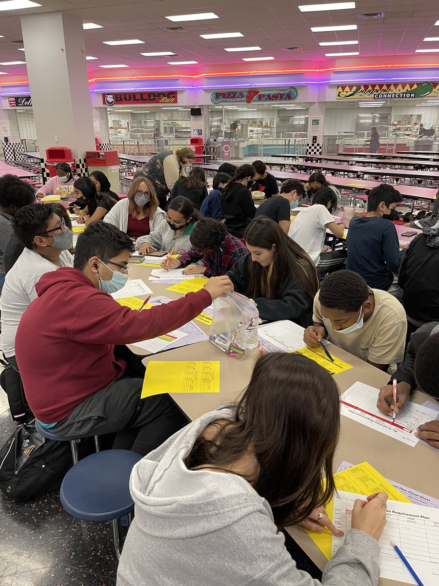 AFbisd's tweet photo. @LeighaGatson is doing a great job working with the Class of 2025! They are learning all about graduation requirements! Preparation is KEY!! https://t.co/A1vXTWkZp2