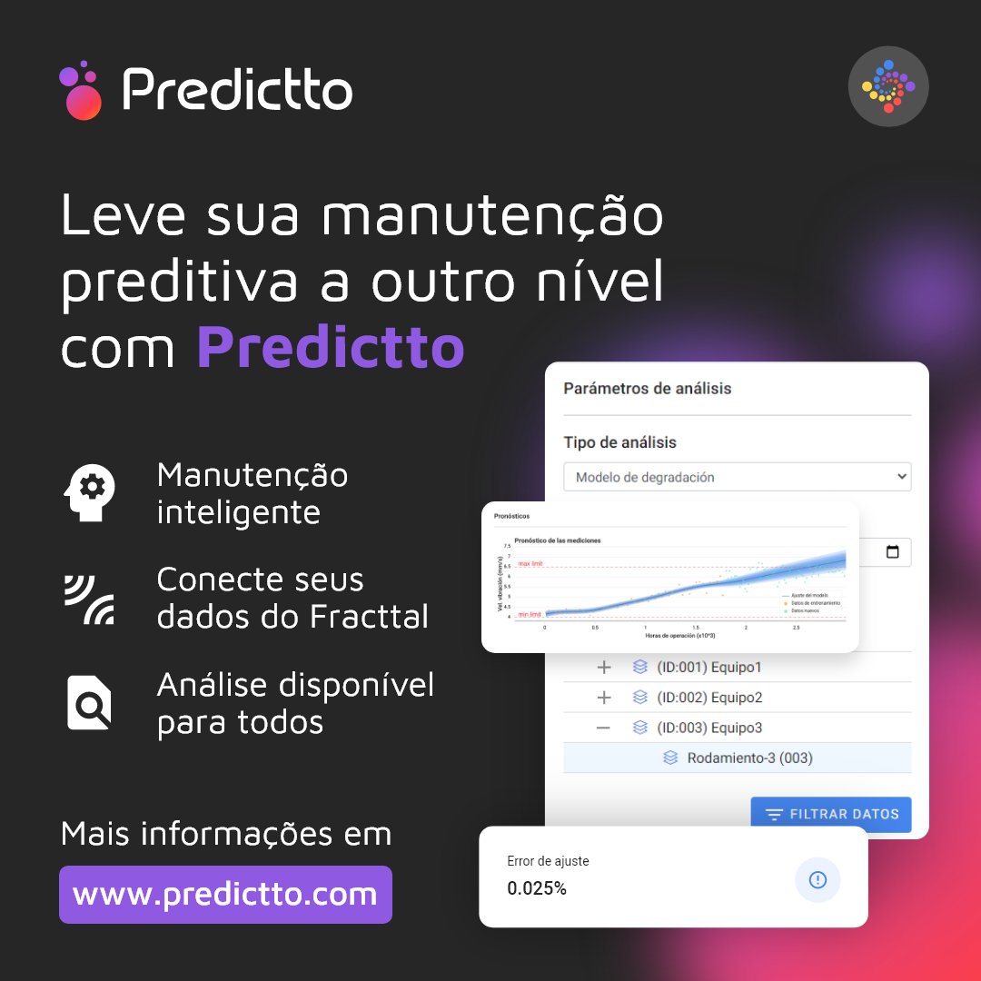 FracttalBrasil's tweet photo. O planejamento da anutenção preditiva eficaz é possível com #Predictto. Se deseja saber mais sobre Predictto, acesse:https://t.co/U1HVNUeN6Q Conheça abaixo 3 principais vantagens de usar esta ferramenta: https://t.co/CtN4JA2VWH