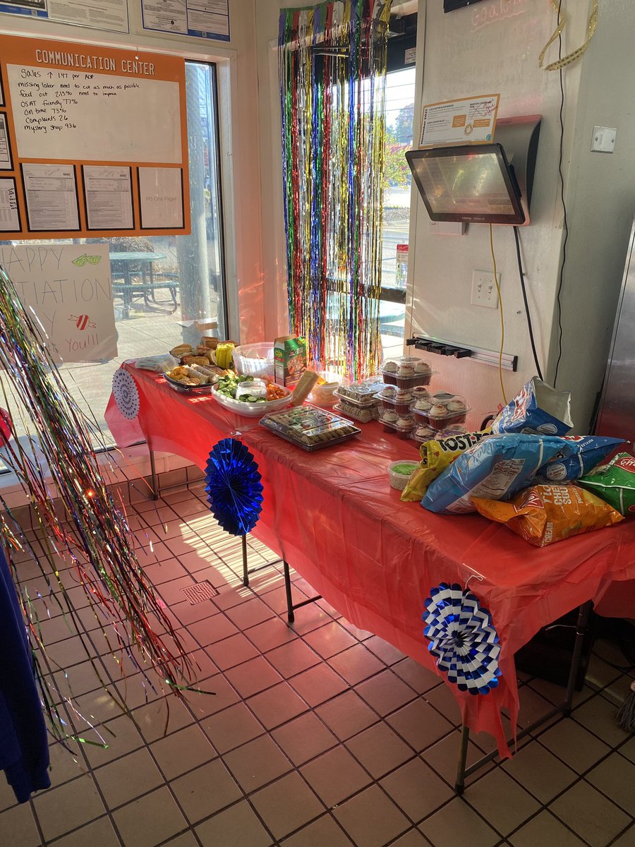 DoversJonathan's tweet photo. Team 5753 set up for Team Member AppreciationDay!!! #SRITNSTORM https://t.co/VLd3AG9CHI