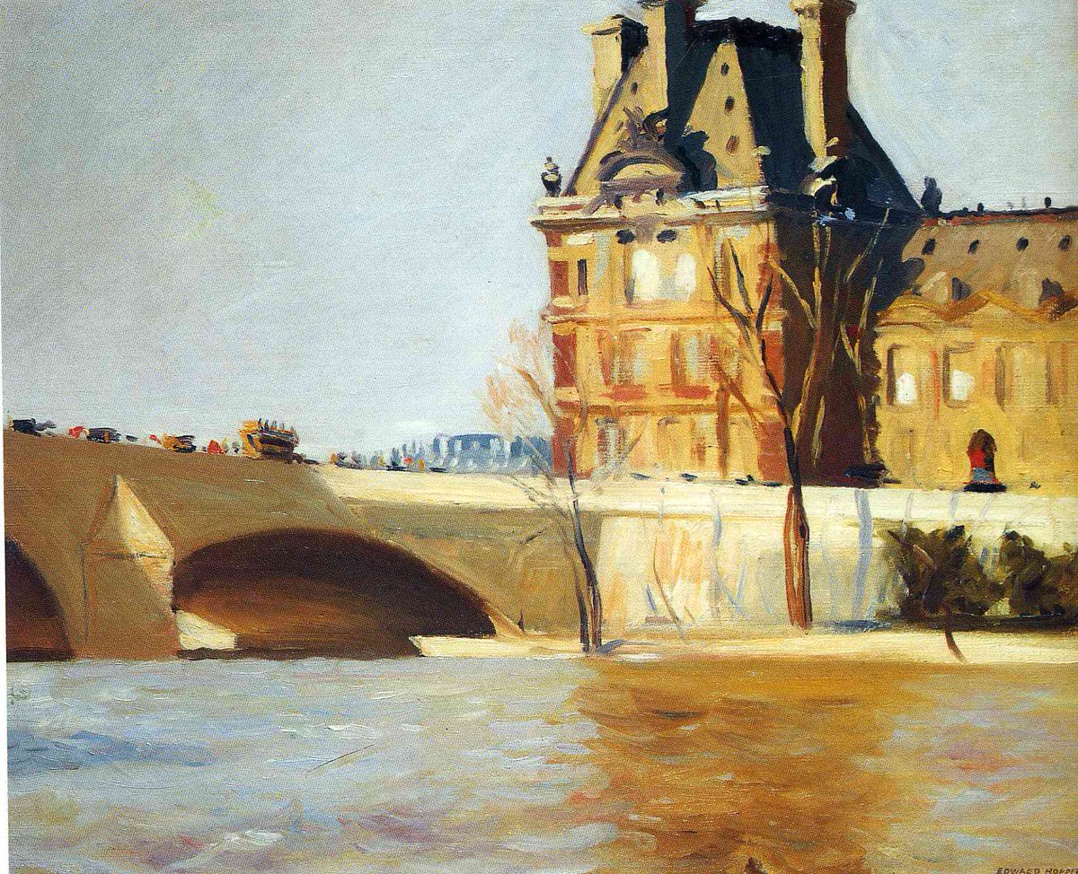 artisthopper's tweet photo. Le Pont Royal, 1909 https://t.co/Yw3vXTcoMU #hopper #newrealism https://t.co/WG2gzQE9k3