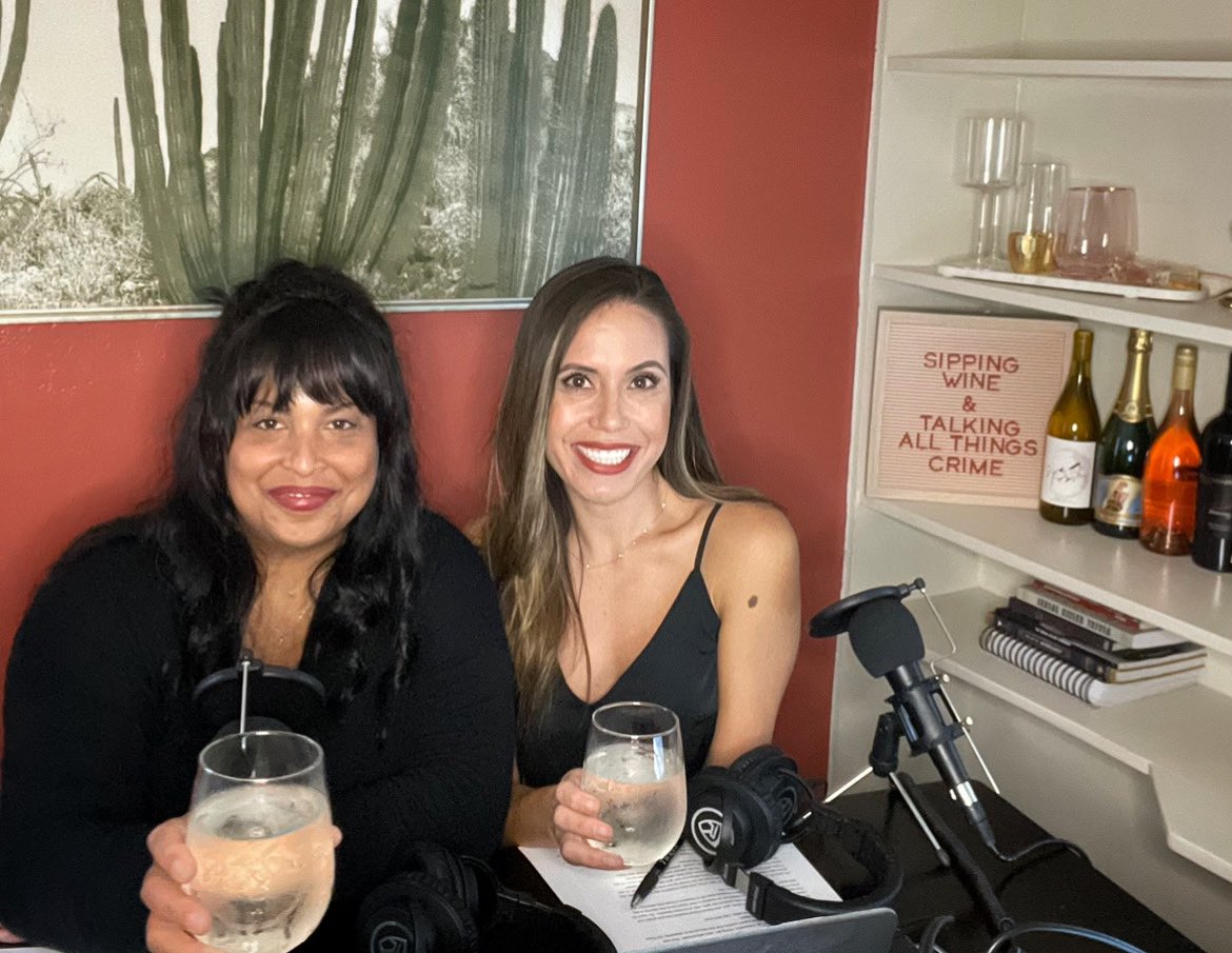 SipandSlayPod's tweet photo. Happy Wine or WHATEVER you NEED to drink Wednesday! 🙌🏻 #beverageinclusive.  It has been a week!!! Trying hard to power through and make it to Friday, but the struggle is real! 🤪 

Enjoy YOUR drink of choice &amp; don't forget check out our latest episode 🖤 

Cheers! 🥂#truecrime https://t.co/JNjB2jDDhi
