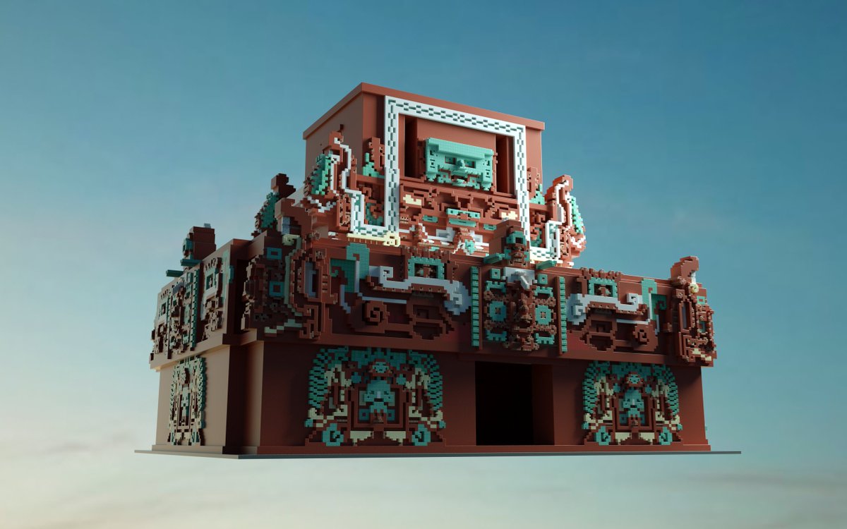 KmiseN_'s tweet image. Reconstruction of Rosalila Temple from Copán 🛕
Thanks for render @Mag62576237 
@TlatoaniCraft your work inspired me. 🙂
#Minecraft  #minecraft建築コミュ  #Temple