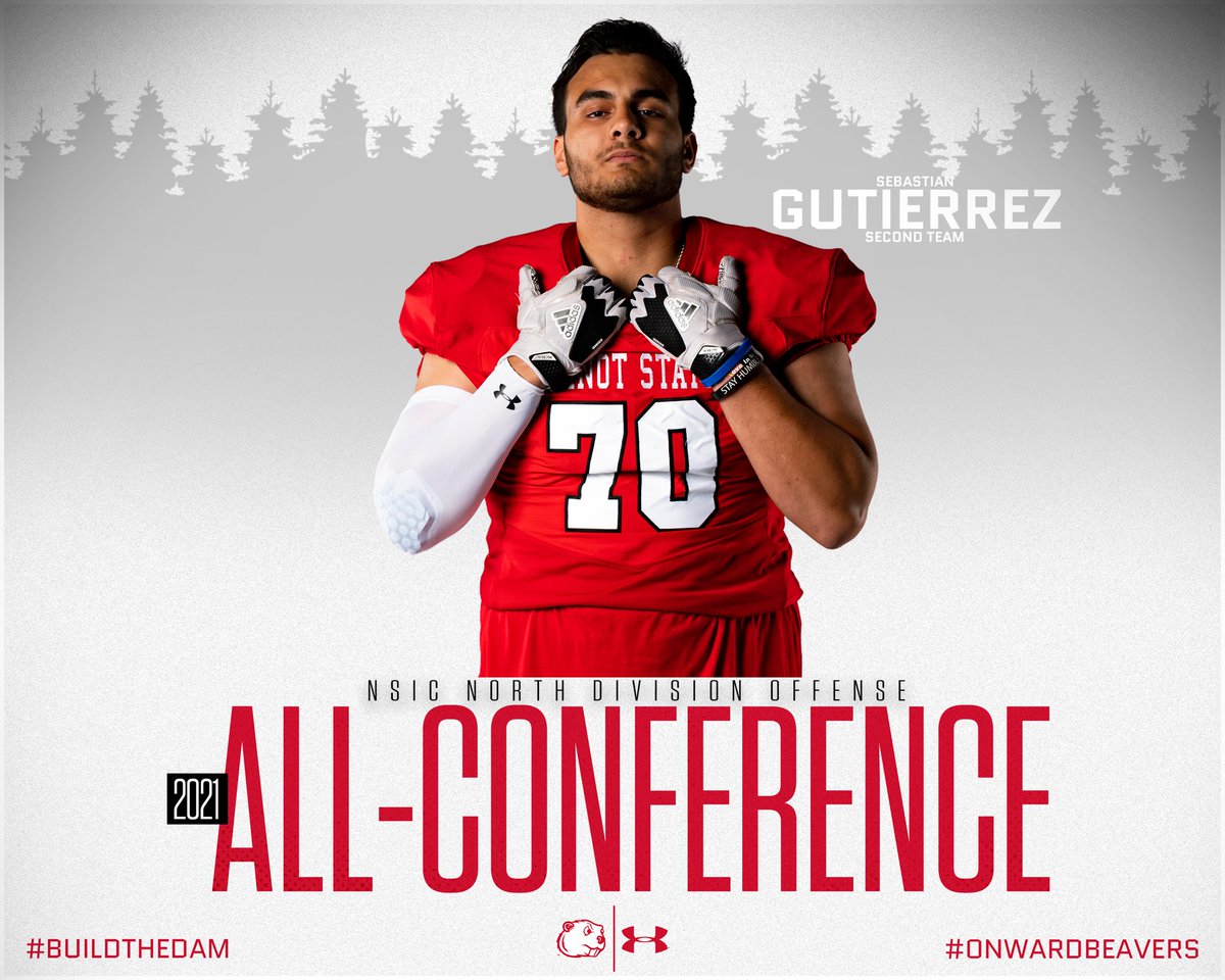 MSUBeaversFB's tweet photo. Congratulations to Senior Sebastian Gutierrez on being named NSIC North Division All-Conference Second Team Offense!

#GRIT🦫
#BuildTheDam🪵 https://t.co/OmSb7cXsS7