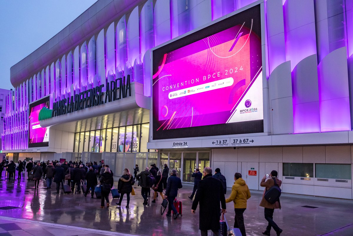 "Nous avons 3 ans pour déployer et exécuter notre plan #BPCE2024. Il nous faudra être exigeant avec un souci permanent de qualité et de performance. C’est grâce à vous tous que nous serons plus unis, plus utiles, plus forts !", Laurent Mignon, en clôture de la #ConventionBPCE2024