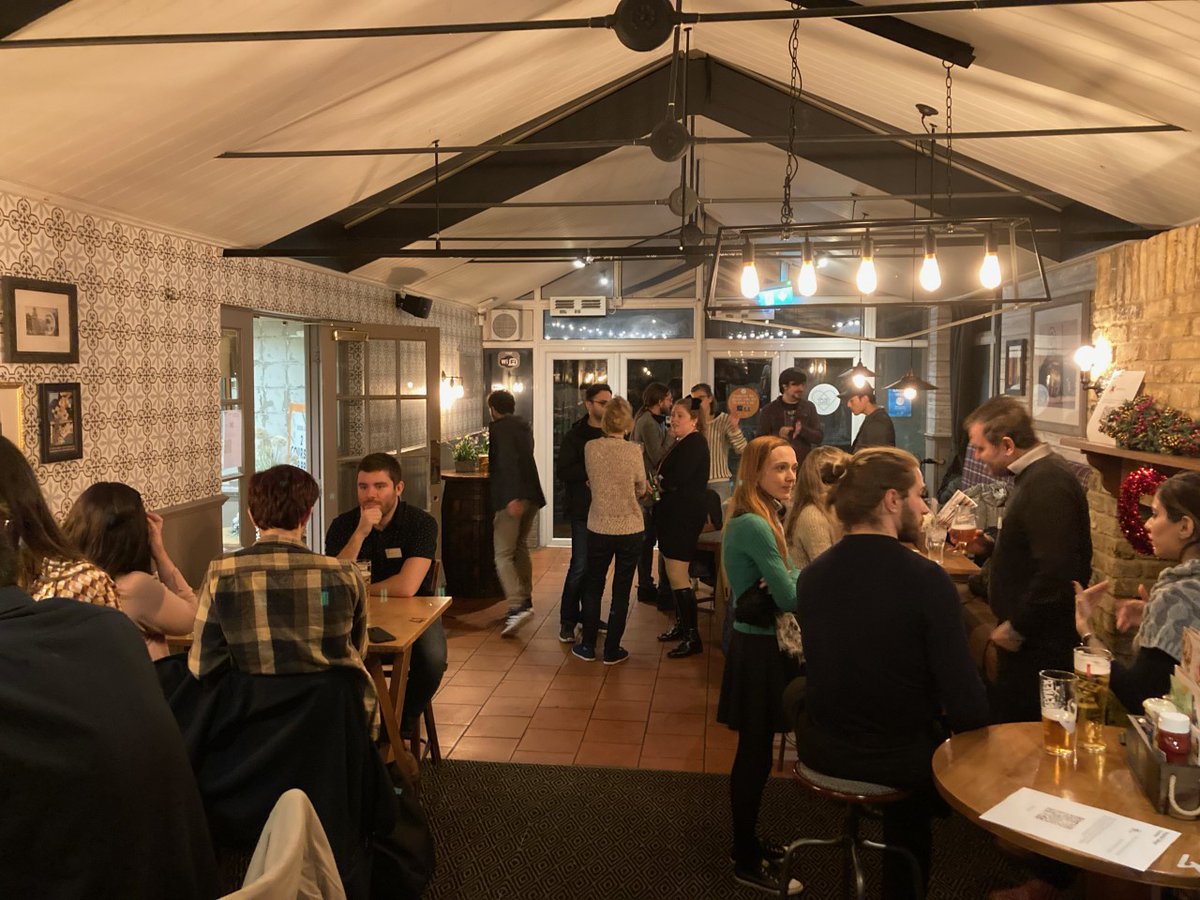 Joe_Airey's tweet photo. Inaugural early career researcher social was a success, so watch this space for future ECR events! 
Also, big thank you to my fellow ECR reps for making it happen :) https://t.co/UAgNgFpn77