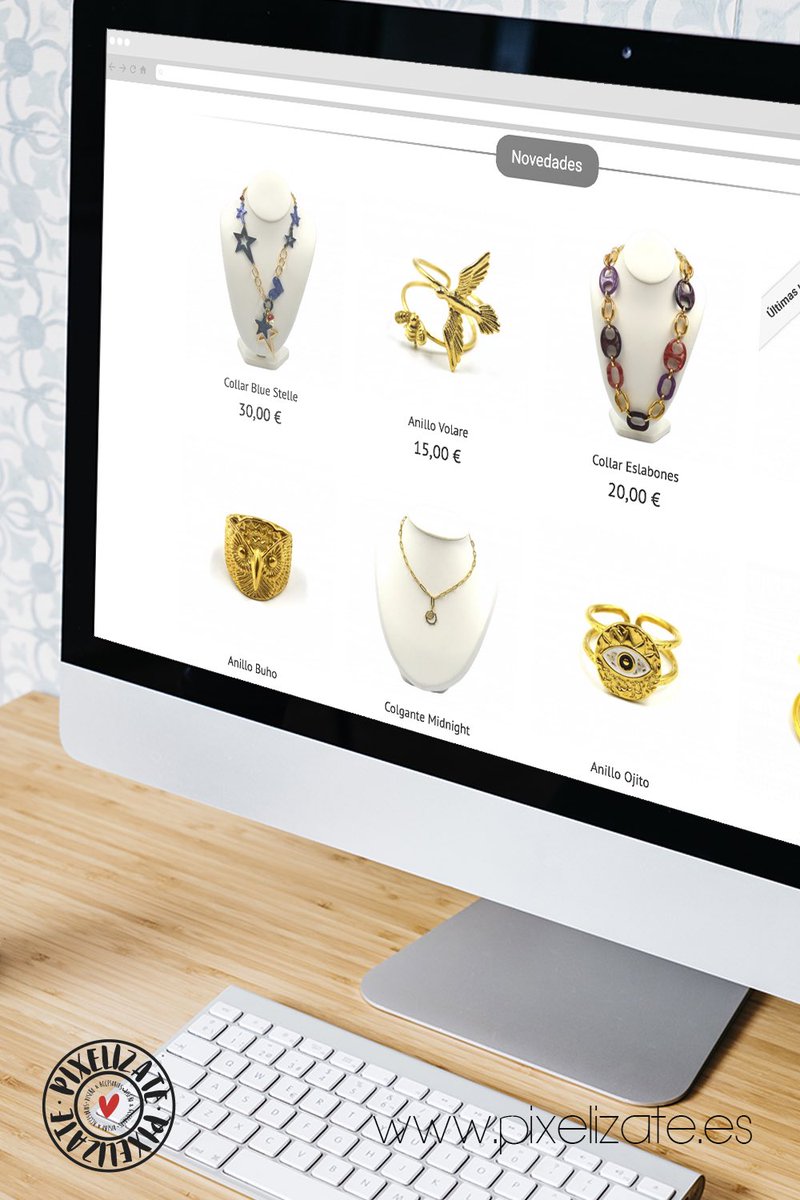 Pixelizate's tweet photo. ¡Tienda Online Actualizada! 💻😄🎉
¡Ya puedes echar un ojo a todas la novedades! 😍
📣 ¡Pasen y vean! 📣 🔜🔜 https://t.co/gjt88QCRur
.
#pixelizate #oviedo #asturias #hechoenasturias #ideaspararegalar #tiendaonline #joyitas #complementosespeciales #bisuteriaacero #FelizMiercoles https://t.co/nMZO42hItR