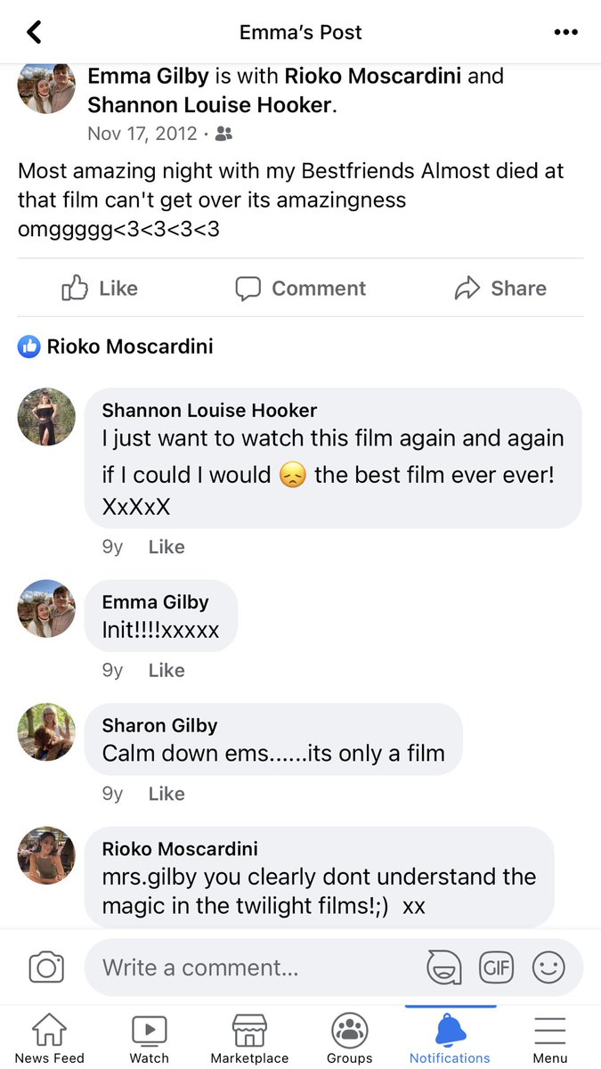 An actual post, 9 years ago <a href="/emma_gilby/">emma</a>