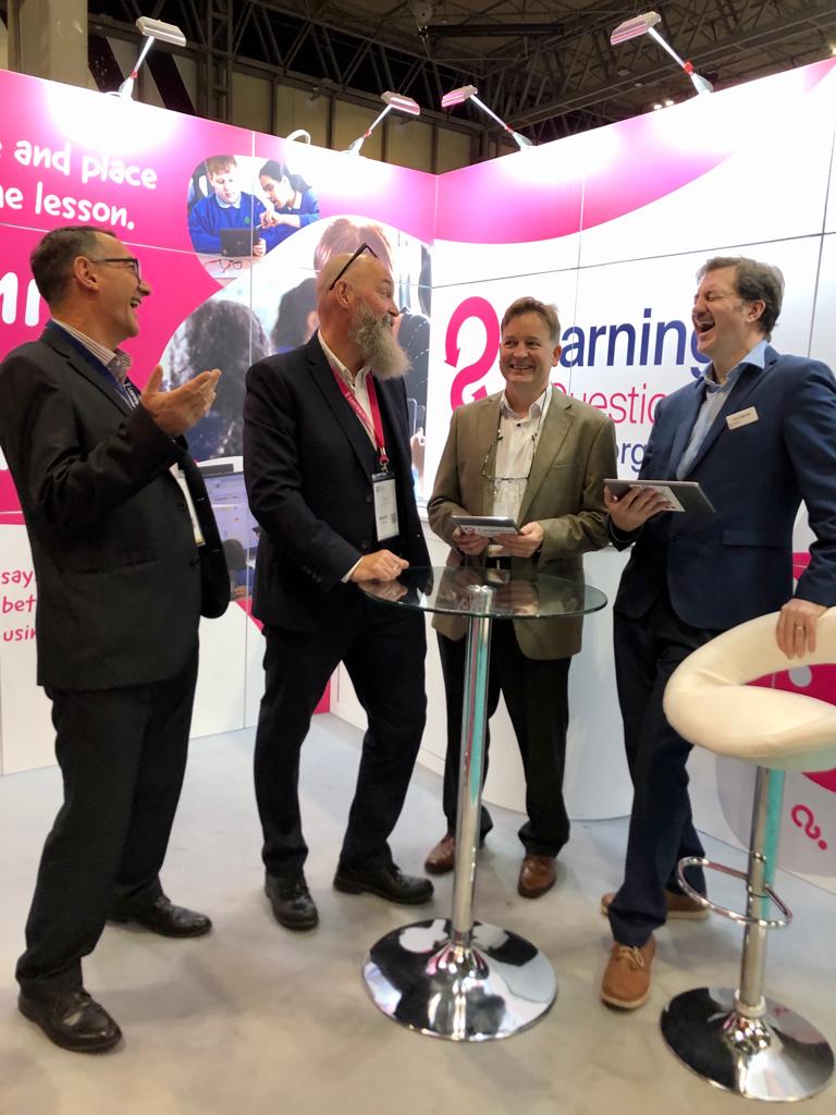 LbQorg's tweet photo. The LbQ team have had a fantastic first day at the @SAA_Show with plenty of enthusiasm for Learning by Questions on stand B28. It's been wonderful to have had so many great conversations.
If you are attending tomorrow, drop by our stand and meet the team.
#LbQ #SAAShow21 https://t.co/pDZjwGDYbH