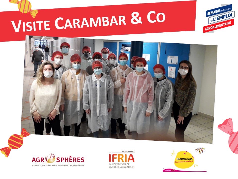 #Merci à l’entreprise <a href="/Lutti_Officiel/">Lutti Officiel</a> de Bondues d’avoir ouvert ses portes dans le cadre de la semaine de l’emploi en agroalimentaire. Fabriquer et conditionner des 🍬🍬🍬 ➡️ des métiers variés et passionnants ! <a href="/DoleRudy/">Rudy Dole</a> <a href="/SylvieMaeseele/">Sylvie Maeseele</a>