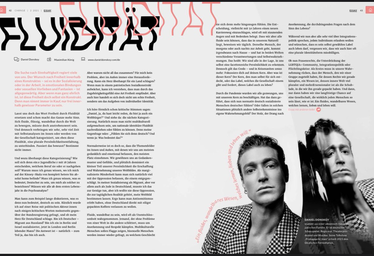 Euer Boy hat einen Essay über Fluidität im #changemagazin geschrieben. Hier gehts lang: 
bertelsmann-stiftung.de/fileadmin/file…