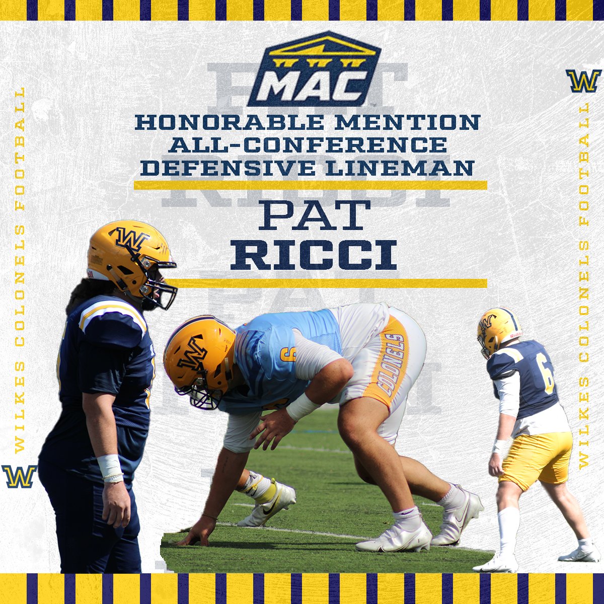 Wilkes Football tweet media