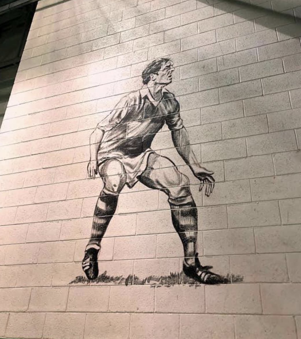 mikodonnell's tweet photo. John O’Keeffe - the prince of fullbacks - at CBS, The Green, Tralee. The work is one year today. https://t.co/crL53ljOKB
