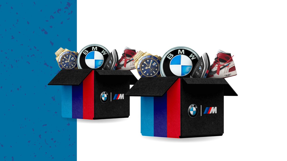 Happy #HypeDrop time! It's a big one... We've got 3 BMW Mystery Boxes to give away at random!📦

To be in with a chance of winning; follow us, like this tweet, retweet this tweet and share one of our boxes you'd love a chance to open in the replies. 

GL! You've got 2 hours ⚡️