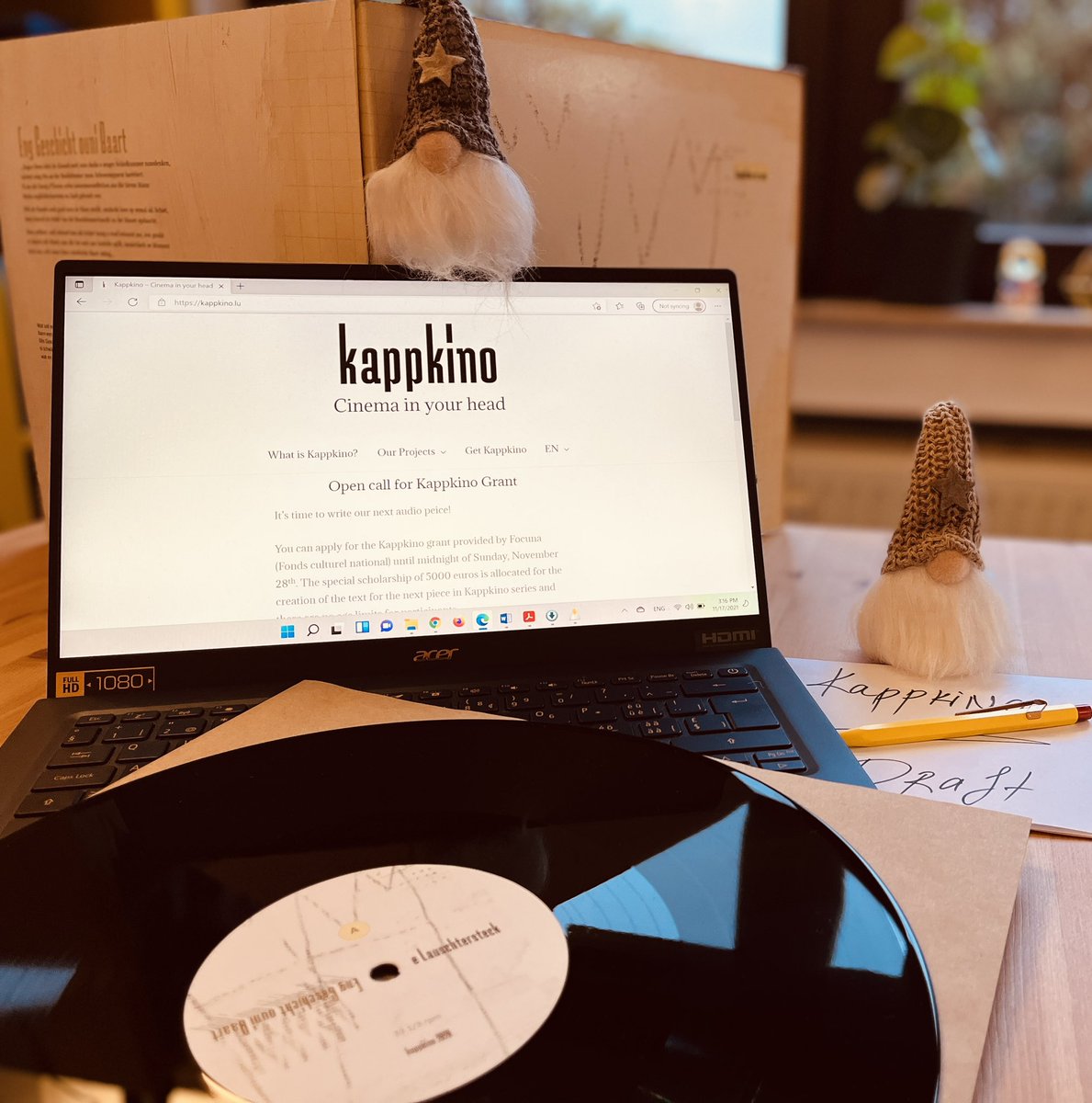 OpenscreenAsbl's tweet photo. Now it is the time to dare and share your original idea for the next Kappkino!
The deadline for submitting your application for Kappkino grant is approaching. Apply until midnight on 28 November directly on the website of FOCUNA👍
#kappkino #openscreen #focuna #grant #audioplay https://t.co/3ebxyjwRF6