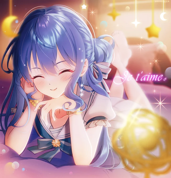 Je t'aime。 #ホロライブ #VTuber #バーチャルYouTuber #星街すいせい #ほしまちぎゃらりー https://t.co/uFTU6fAlnS 