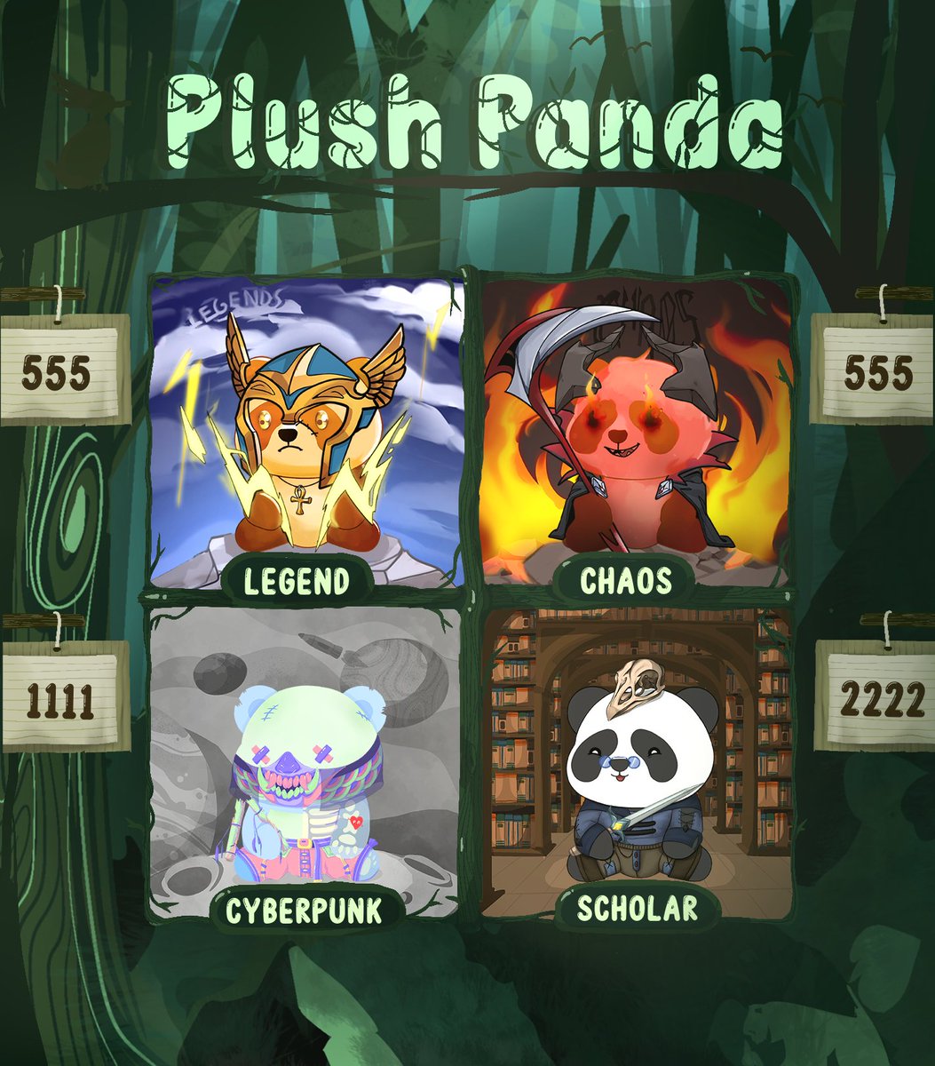 PlushPandaNFT's tweet photo. Plush Pandas : Protectors of the Solana Realm https://t.co/UAr0xYiA38