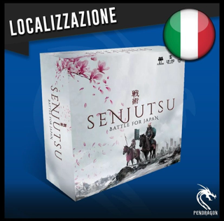 Siamo lieti di annunciare l'edizione italiana di Senutsu: Battle for Japan. Ringraziamo @StoneSwordGame per la collaborazione. Continuate a seguirci su pendragongamestudio.com
