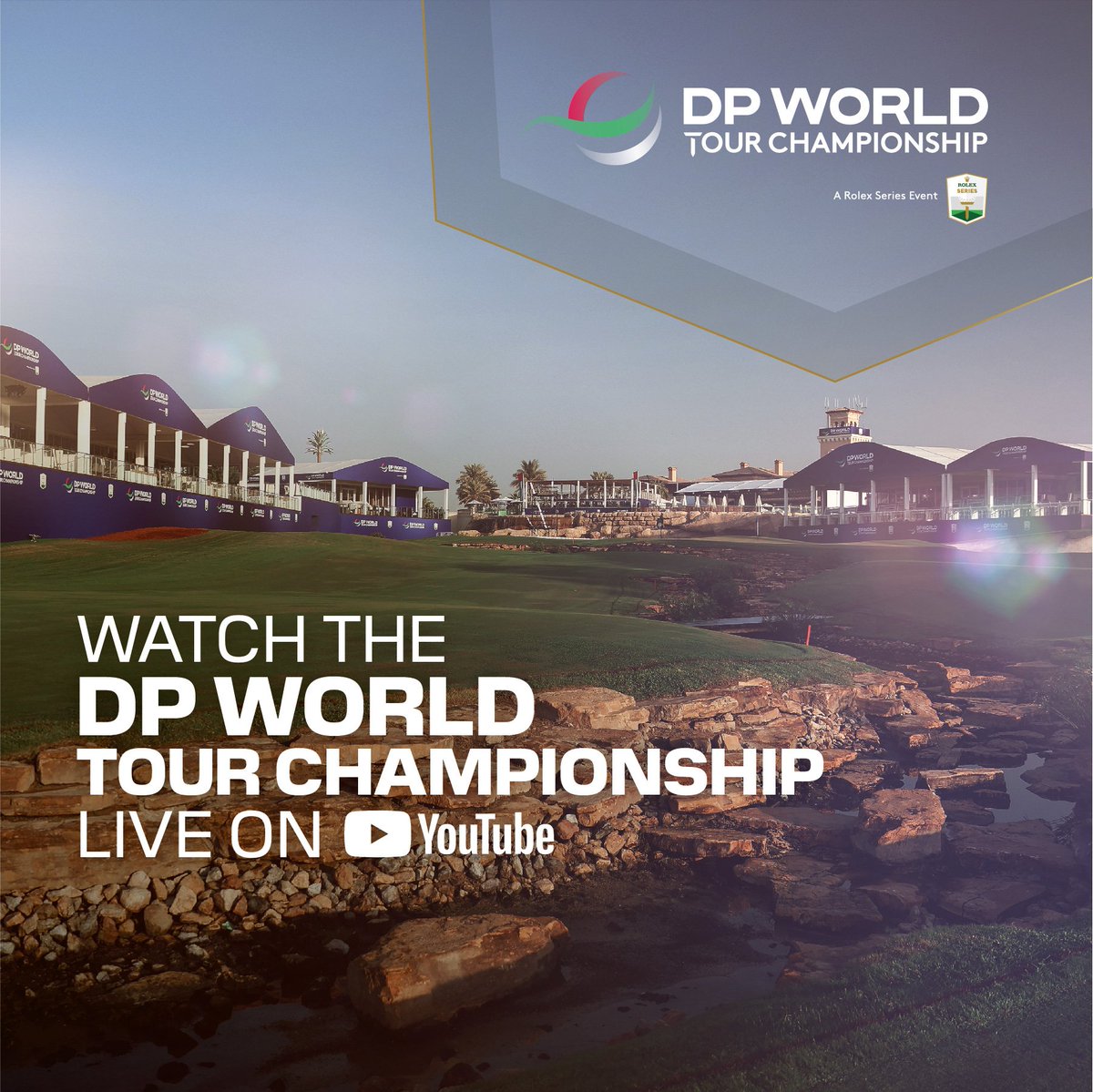 dpwtc's tweet photo. Don't forget you can catch all the action from the #DPWTC live on YouTube 📺

#RolexSeries https://t.co/Vl8WE1GsUo