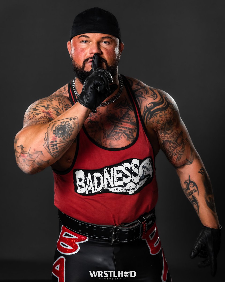 Personally, I have nightmares about the unstoppable BADNESS...
#NobodyCanStopTheBADNESS #BLUTSBRÜDER #oppurtunist #badbonescity #badbones #slwrestling #unstoppable #undeniable #untouchable #winnersneverquitandquitersneverwin #tenthousandyearsEVERYTHING #goat #cool #badass #shhh