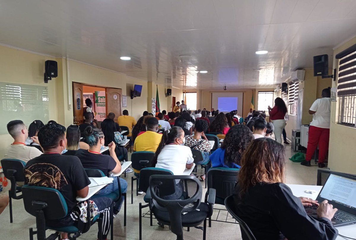 Junto a <a href="/GobChoco/">Gobernación del Chocó</a> acompañamos a los jóvenes, en el proceso de formulación de la política pública de juventud. Hoy inicia un recorrido por todo el dpto que involucra la realización de 5 encuentros en las regiones del Atrato, San Juan, Darién, Pacífico y Baudo.
#ElPactoJovenCumple