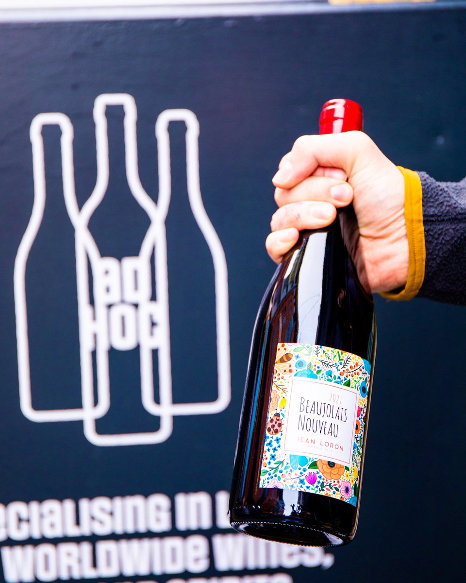 TOMORROW IN STORE 💥 Beaujolais Nouveau by the glass. We're celebrating all day long with £5 glasses of the good stuff or you can pre-order a bottle to take away with you at £16.50🍷 Who's celebrating with us? 

#BeaujolaisNouveauDay