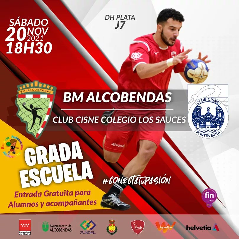 😋Sabor a ℙ𝔸ℝ - 𝕋𝕀 - 𝔻𝔸 - ℤ𝕆 el sábado en los Sueños🧐

🏆 Jornada 7
🆚 <a href="/ClubCisneBalonm/">Club Cisne Balonmano</a>
🗓️ Sábado 20/11
🕘 18H30
📍 Pabellón de los Sueños
▶️ youtu.be/Qgcg21zBJpk
(Retransmisión gracias a la tecnología <a href="/ATVspain/">AutomaticTV España</a> )