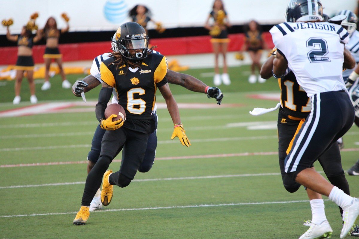 After a call with <a href="/Coach_Doc5/">Doc Gamble</a> I’m blessed to receive my first Division 1 offer from Arkansas-Pine Bluff🟡⚫️