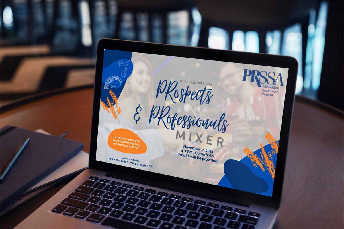 TOMORROW! Join us for our LAST PRospects and PRofessionals mixer of the semester.🤩

Take advantage of this networking opportunity to meet professionals in the industry and connect with peers! All ages welcome. 

📍Grease Monkey
⏰ Come &amp; Go from 4-7PM
🍟Snacks will be provided