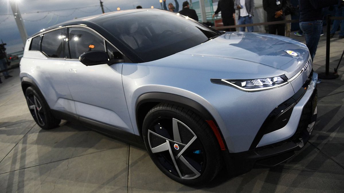 SawyerMerritt's tweet photo. NEWS: The production version of the 2023 Fisker Ocean has been unveiled:

• Manufactured in Austria
• 300 mile range and an expected
• 0-60 in 2.9 seconds
• $37,499 USD starting price https://t.co/CRtwDBsYc1
