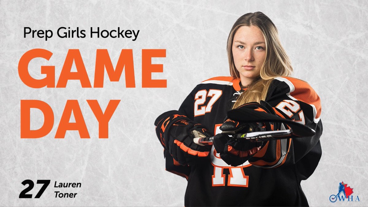 RidleyHockey's tweet photo. Prep Girls Game Day‼️

🆚 Kitchener Rangers
🕟 6:30pm
📍 RIM Park Sportsplex https://t.co/NIYLElC13b