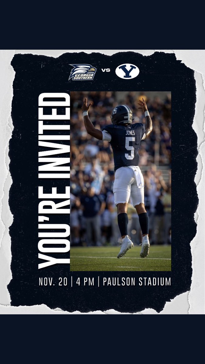 Ladamien Starks (@ladamienstarks) on Twitter photo Excited to go to the Georgia Southern game vs BYU this weekend <a href="/coachhicks16/">Tim Hicks</a> @avillamarzo <a href="/cobrafball2017/">Hudson Football</a> <a href="/GATALifestyle/">GATALifestyle</a> Excited to go to the Georgia Southern game vs BYU this weekend <a href="/coachhicks16/">Tim Hicks</a> @avillamarzo <a href="/cobrafball2017/">Hudson Football</a> <a href="/GATALifestyle/">GATALifestyle</a>
