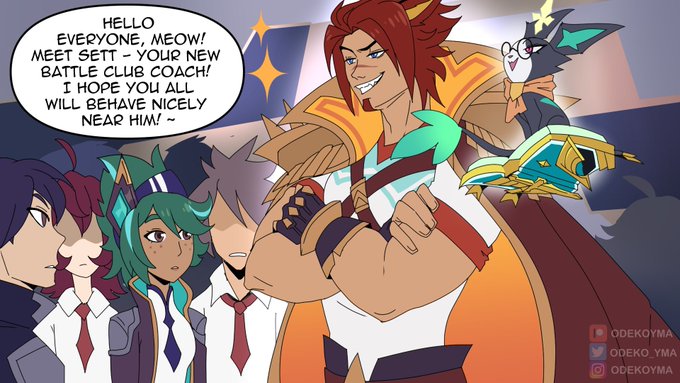Behave nicely~

#Ahri #Sett #Akali #LeagueOfLegends #ArtofLegends 