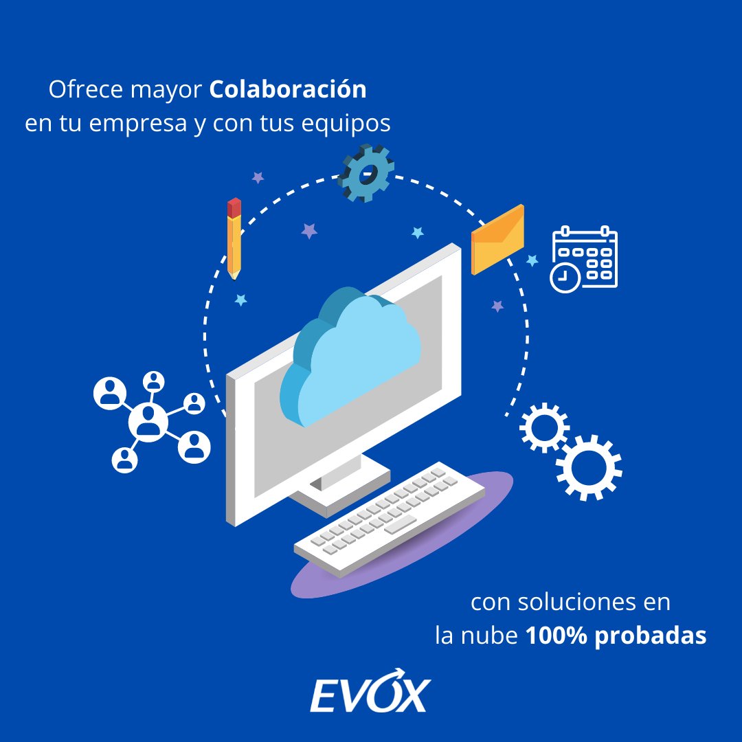 evoxoficial's tweet photo. En Evox te ayudamos a mejorar la colaboración dentro de tus equipo de trabajo, ofreciéndote mayor movilidad, conexión en todo momento, organización de tus reuniones de manera sencillas y ágil. 

¡Todo desde una sola herramienta! 

Te decimos como lograrlo https://t.co/aOh1hjpgoB https://t.co/g3pZnBFmTQ
