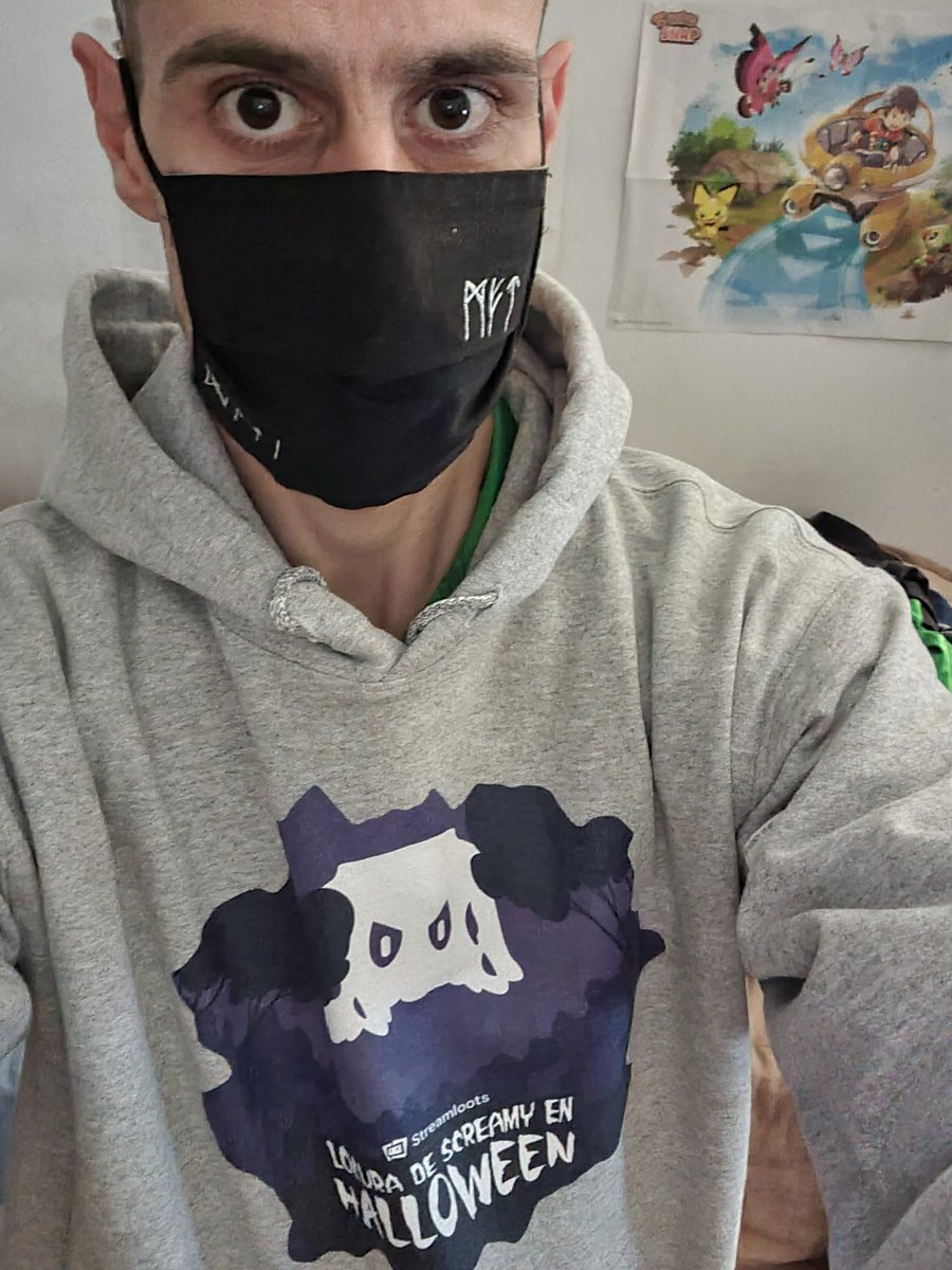 W1lord003's tweet photo. @Bl3sSuR Hoy me ha llegado la sudadera de @streamlootsES esta de locura!!! Muchas gracias se ha convertido en una de mis favoritas!! 🤪🤪 https://t.co/LRiX1R6RbX