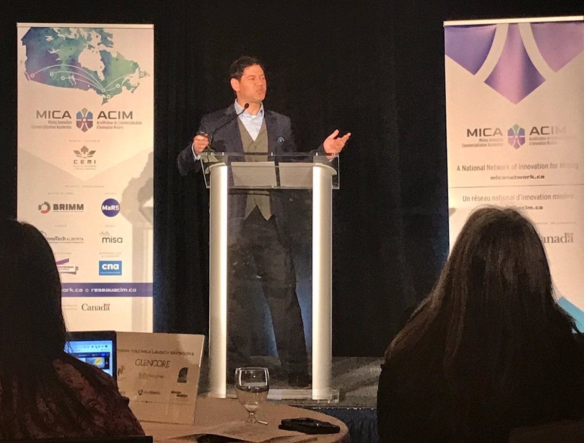 Keynote speech about the Power of Purpose from <a href="/GeorgeStratalis/">George Hemingway</a> at the conclusion of <a href="/CEMI_mining/">CEMI</a>’s MICA Launch Event.