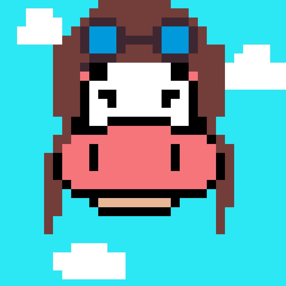 Pilot DigiCow opensea.io/collection/dig… #NFT #NFTs #opensea #art #digitalart