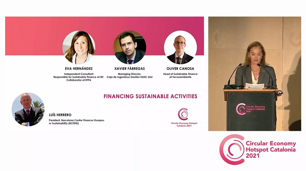 transicioeco's tweet image. Existeixen oportunitats per finançar projectes d'#EconomiaCircular? Responen a les necessitats i reptes que tenim? 

🔄  2a Taula #CEhotspotCAT amb Eva Hernández de @IEF_org,  Xavier Fàbregas de @CaixaEnginyers, Oliver Canosa de @Tecnoambiente_ i Luís Herrero de @bcn_ctr_fin_eur