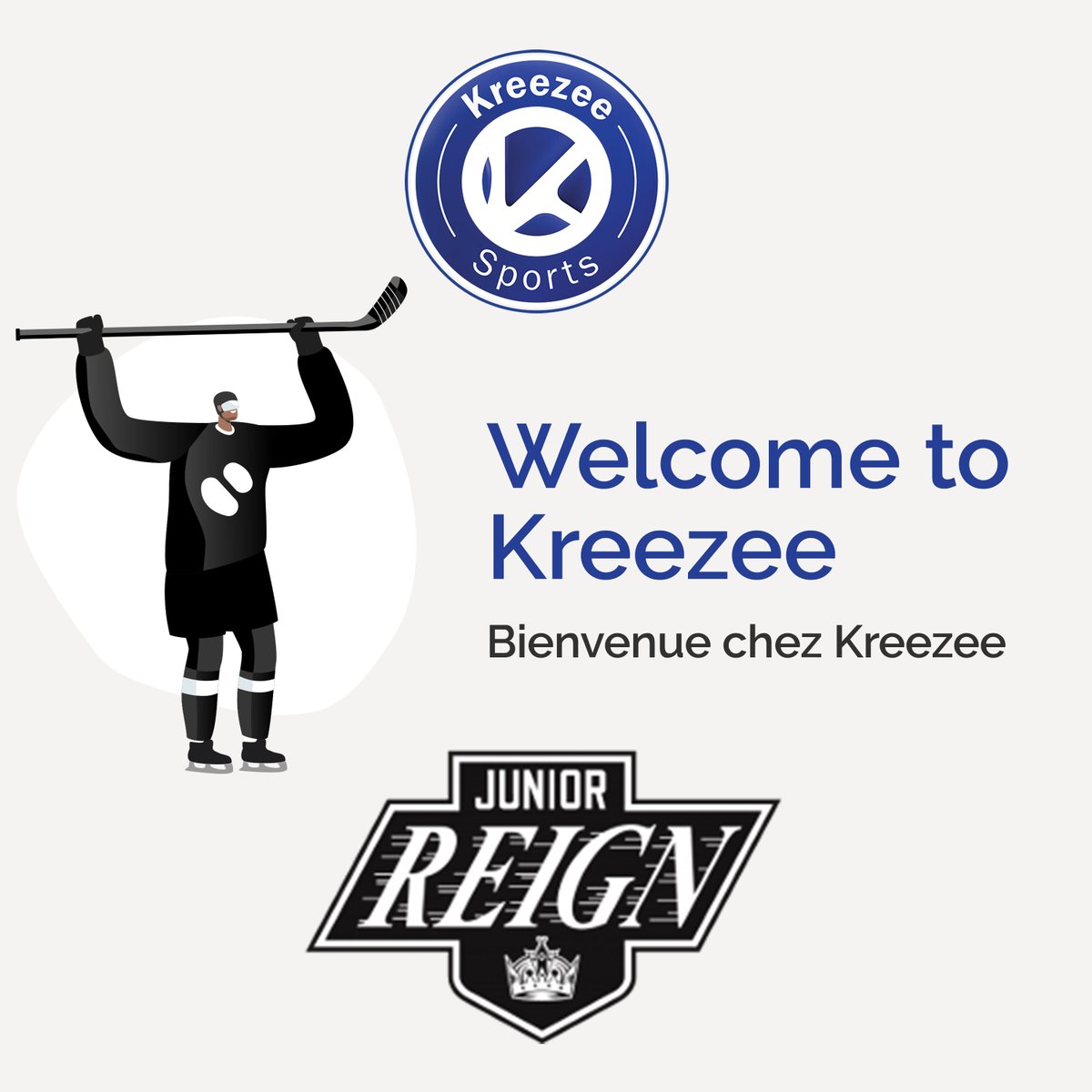 Kreezee Sports is proud to have Jr Reign from California 🌴 as a new customer. Welcome to the Kreezee family and have a great season! 

#Sports #SportManagement #Hockey