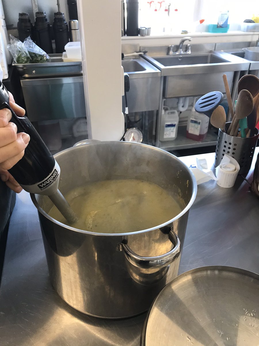 NewburySoup's tweet photo. It is going to be cold this evening. We have a lovely warming soup and a huge donation from @greggs_official today. Food spreads joy. #wecare #notjustsoup #helpingothers #helpingthehungry https://t.co/ZxGEvx1Kd6 https://t.co/9pHMMonHQh