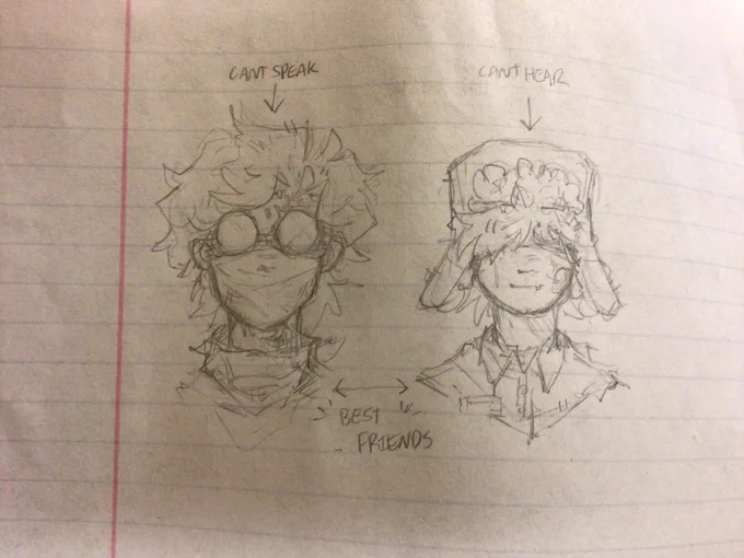 More rust character designs I did during class this AU is taking over my brain 