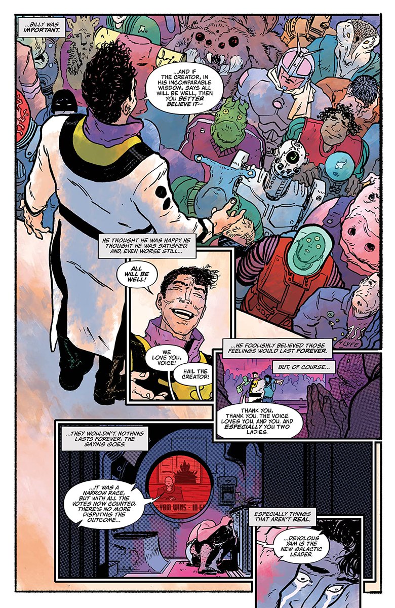 Wasted Space #25 is out!!
I'm so grateful for this book. It's one of the greatest joys of my life to have gotten to make this alongside @MichaelMoreci @WordieJason @CampbellLetters @afwassel @TimDanielComics @DamianWassel and so many more.
Here's to doing it all again soon 🍻