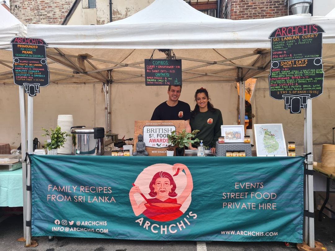 levymarket's tweet photo. We'll have @ArchchiS back with us this Friday, serving up some of the hearty and healthy Sri Lankan dishes which netted them a win at this year's @BritStreetFood awards.

They'll be serving from 5pm - just head to Levy and follow the foodie smells.

https://t.co/QFXm6c8FQw https://t.co/rZbdWa3dEA