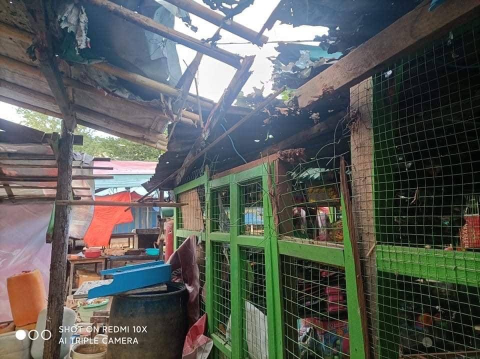 jinixovia's tweet photo. Junta fired gun &amp; artillery fire in TinTeinYan village, YeU tsp, killing 3 civilians.10,000 residents have been forced to flee. Junta stormed abandoned homes, TORCHING homes, and plundering civilian belongings. #Nov17Coup #WhatsHappeningInMyanmar https://t.co/WnZUQJH9KG