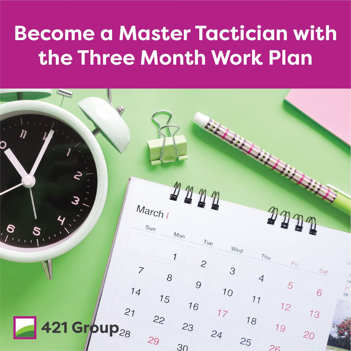421Group's tweet image. Say goodbye to the days of chasing your tail! With a Three Month Work Plan, your business goals will feel closer than ever. #cannabis #business #strategy
mailchi.mp/3e6cf1a6e53f/3…