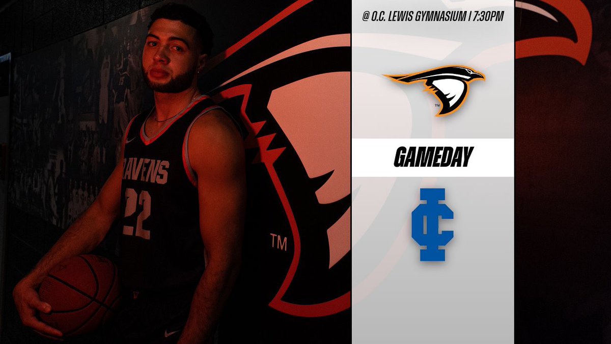 It’s GAMEDAY!!! The first home game of the year - let’s PACK the house!!

🆚: Illinois College
⏰: 7:30 PM
📍: O.C. Lewis Gymnasium 

#SoarRavensSoar