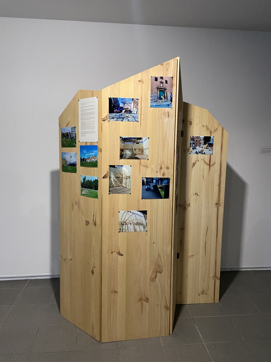 transmaking's tweet photo. As part of #EuropaEnterprise exhibition @citedesarts, Charlotte Perrin and Andrés Galaz both members of the #transmaking project, partnered on a project about how we occupy space. #AForumintheMaking 
➡️https://t.co/aTLFglJXtr I https://t.co/2dOy3zL7By https://t.co/sM1kYFlnQO